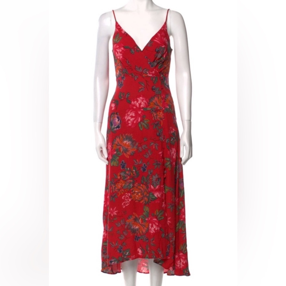 ASTR the Label red floral dress